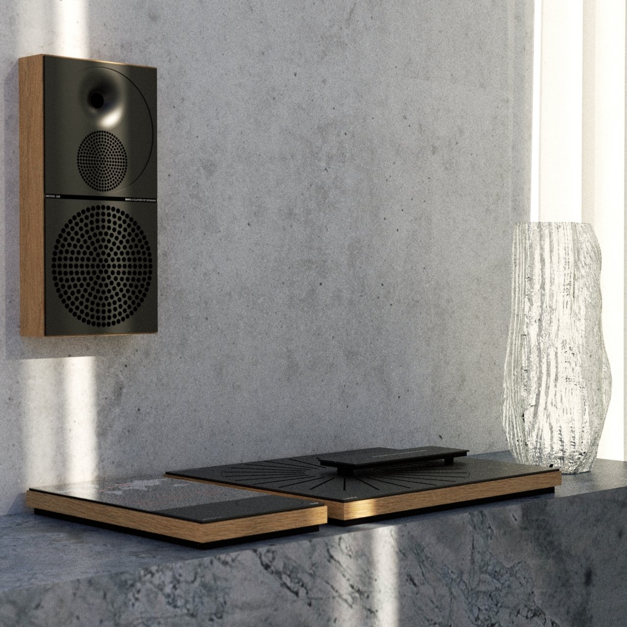 sound，conceptual design，exquisite，loudspeaker box，