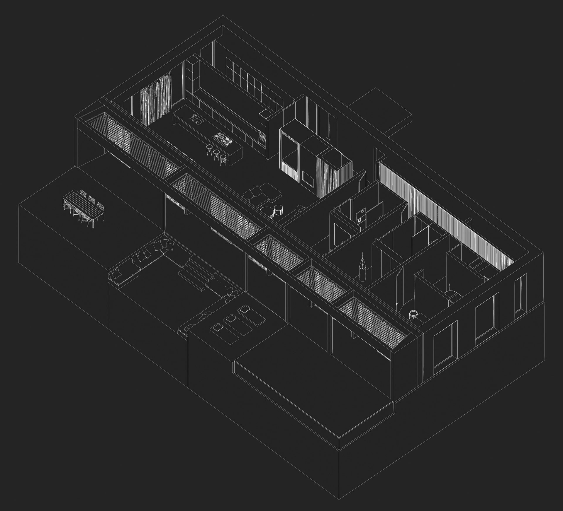 villa，The sun is shining.，natural，Self-feeling，