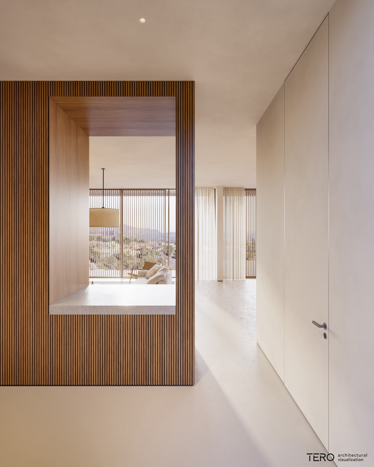 villa，The sun is shining.，natural，Self-feeling，