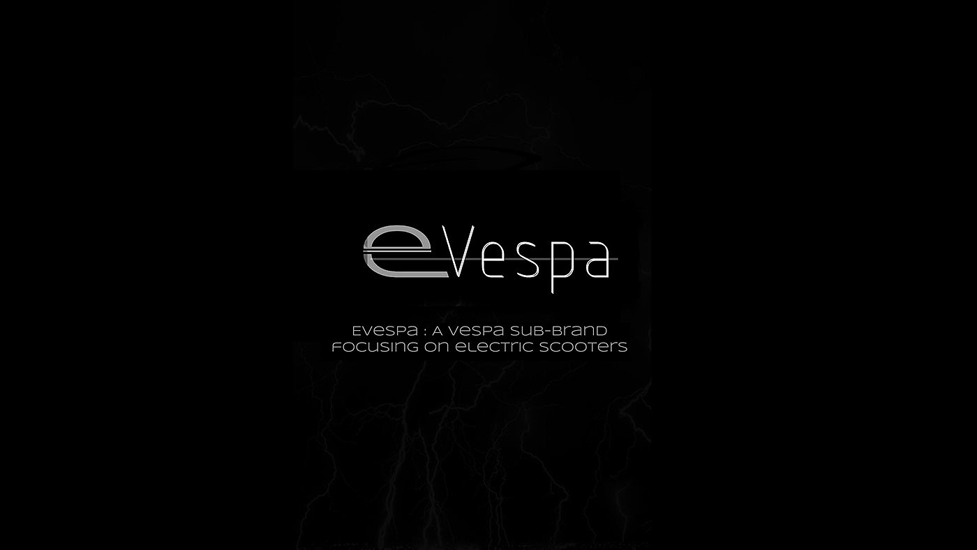 EVespa，电动滑板车，电动车，炫酷，