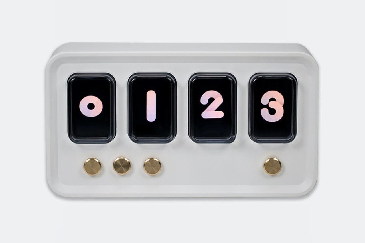 Clock，Retro，Simplicity，