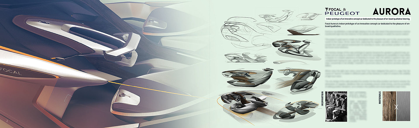 conceptual design，automobile，Indoor prototype，