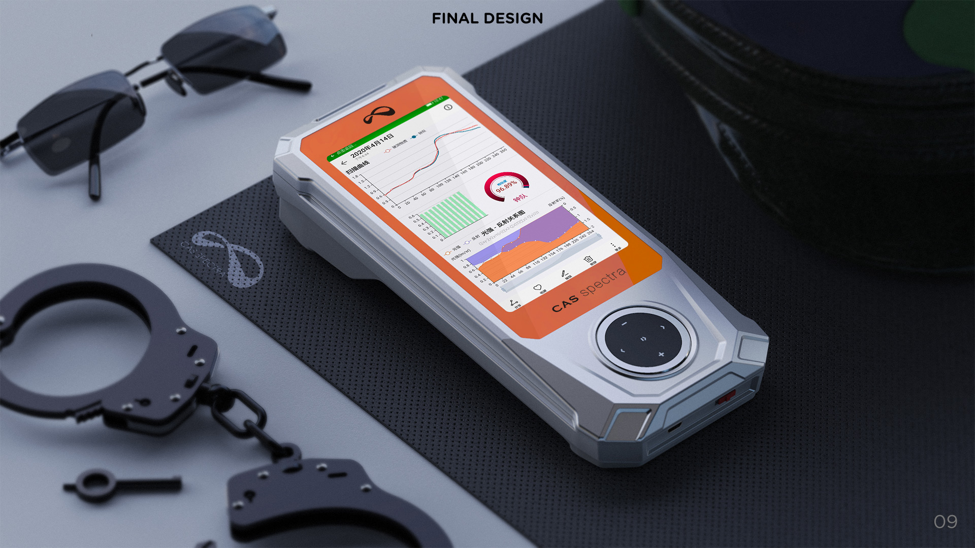 Handheld device，Professional tools，industrial design，Police equipment，