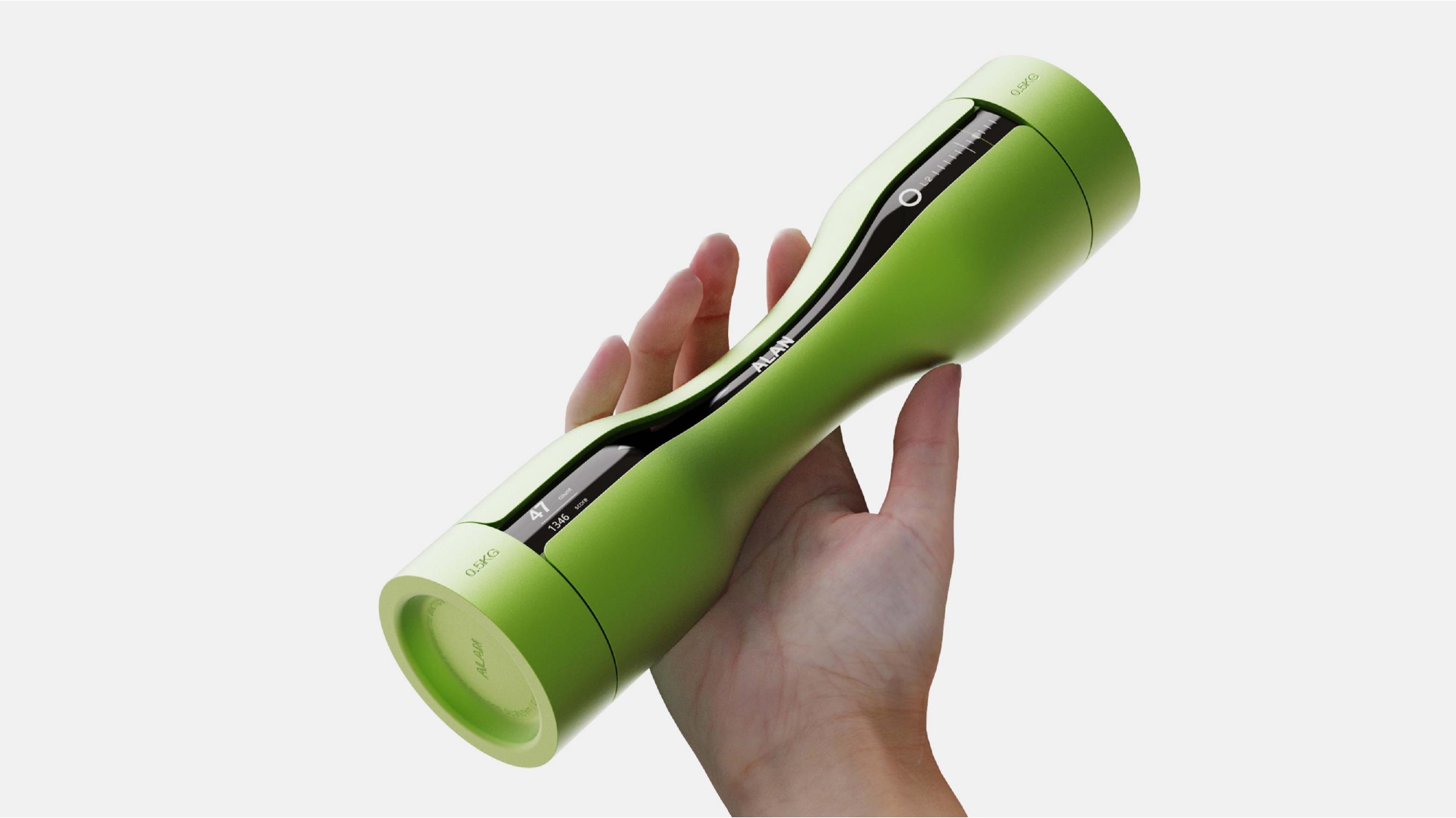 product design，industrial design，Keyshot rendering，sample reels，dumbbell，Fitness Equipment，