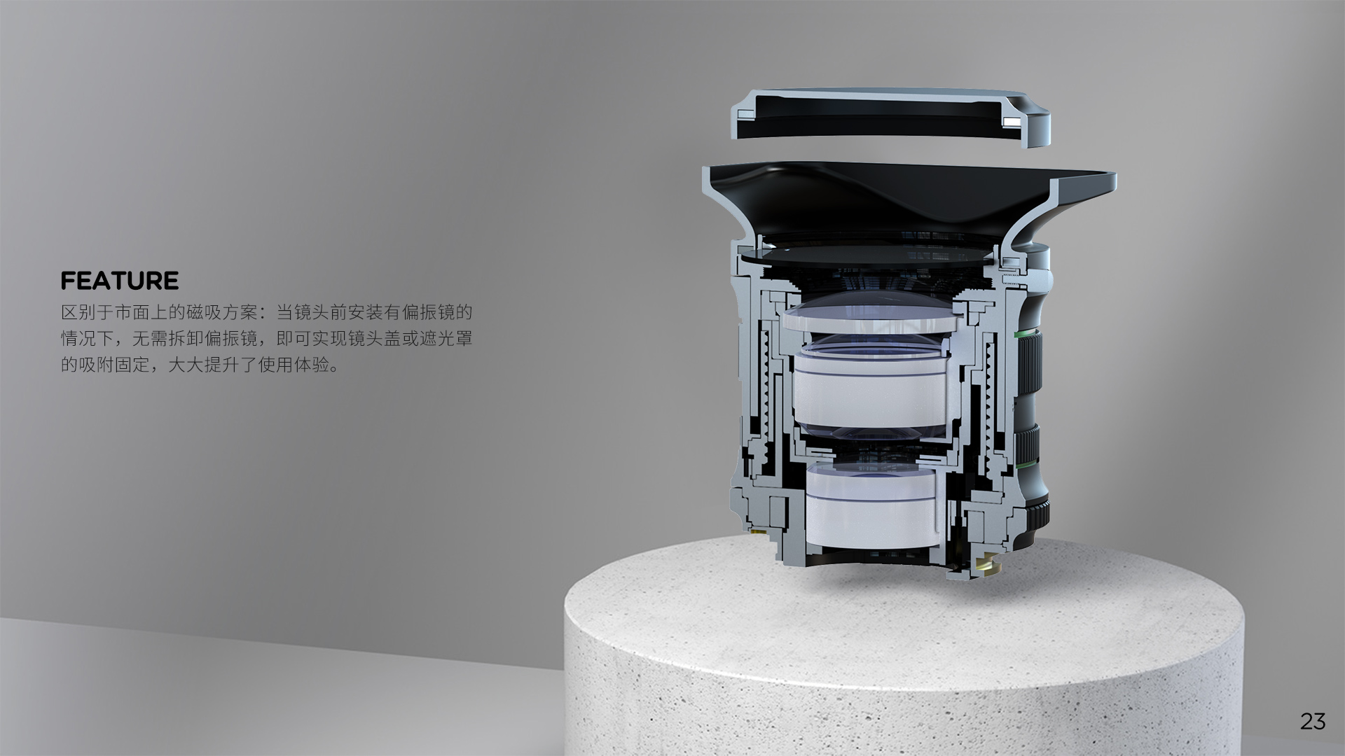 Camera lens，industrial design，