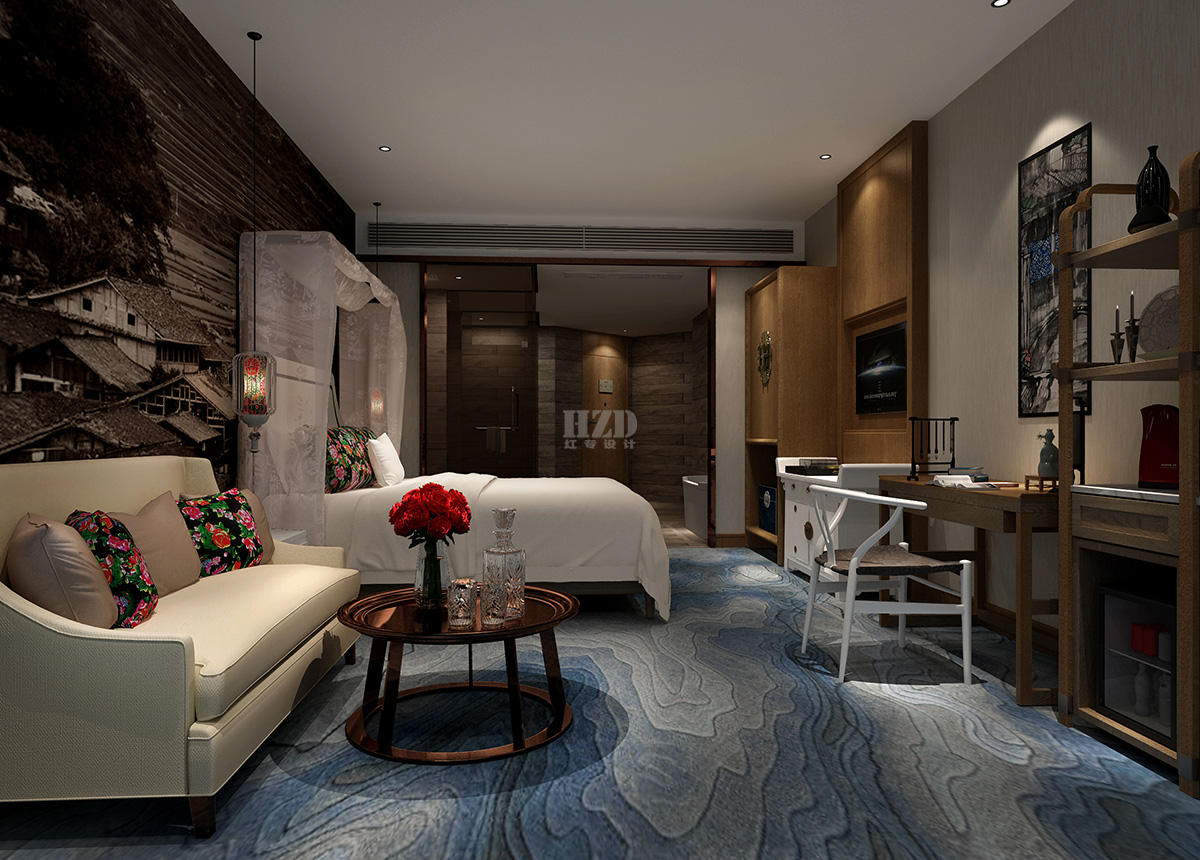 Guiyang Hotel Design Company，Hotel Design，Redtory design，