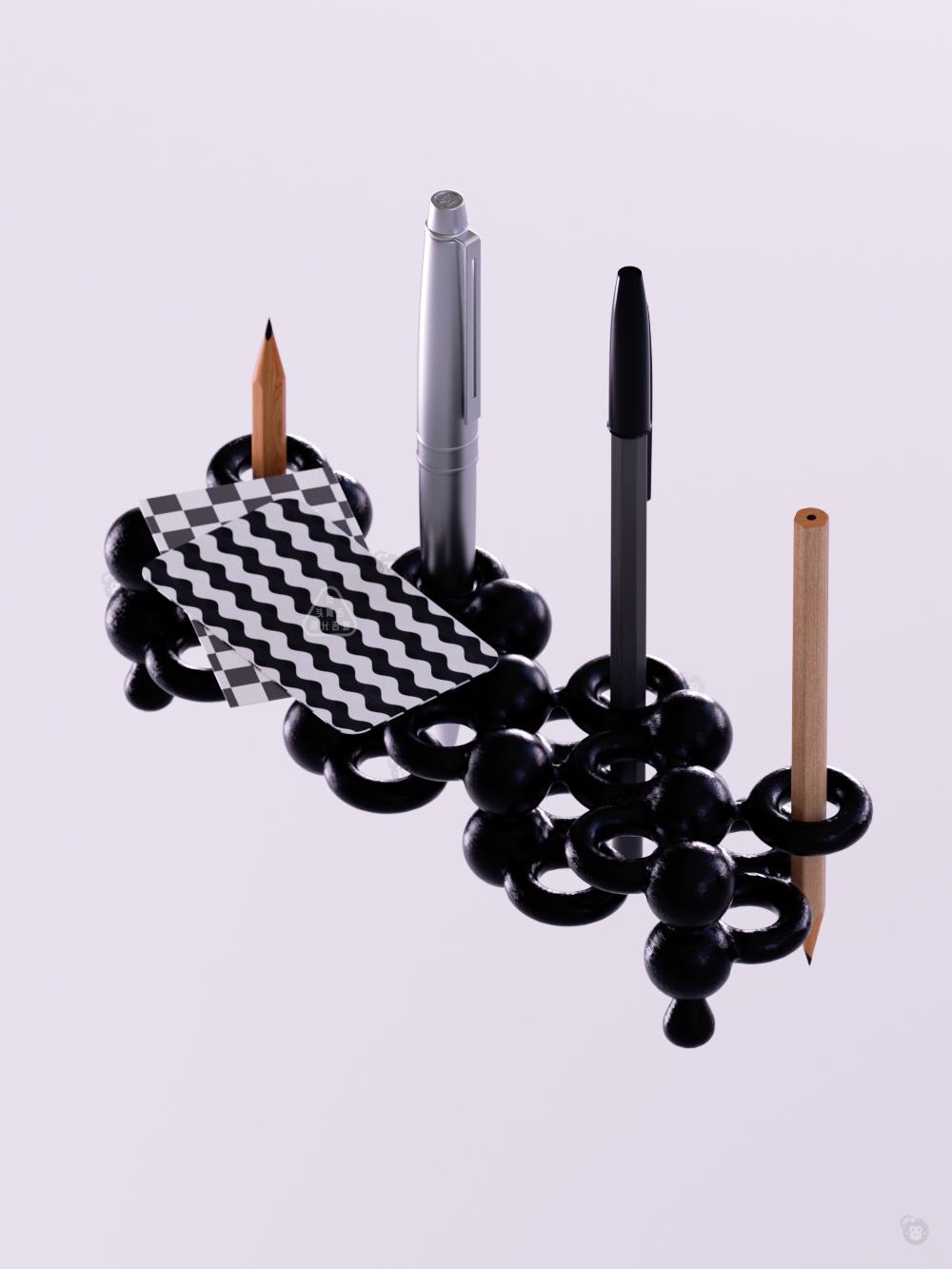 molecule，3D printing，biology，Cells，skin texture，Penholder，flexibility，