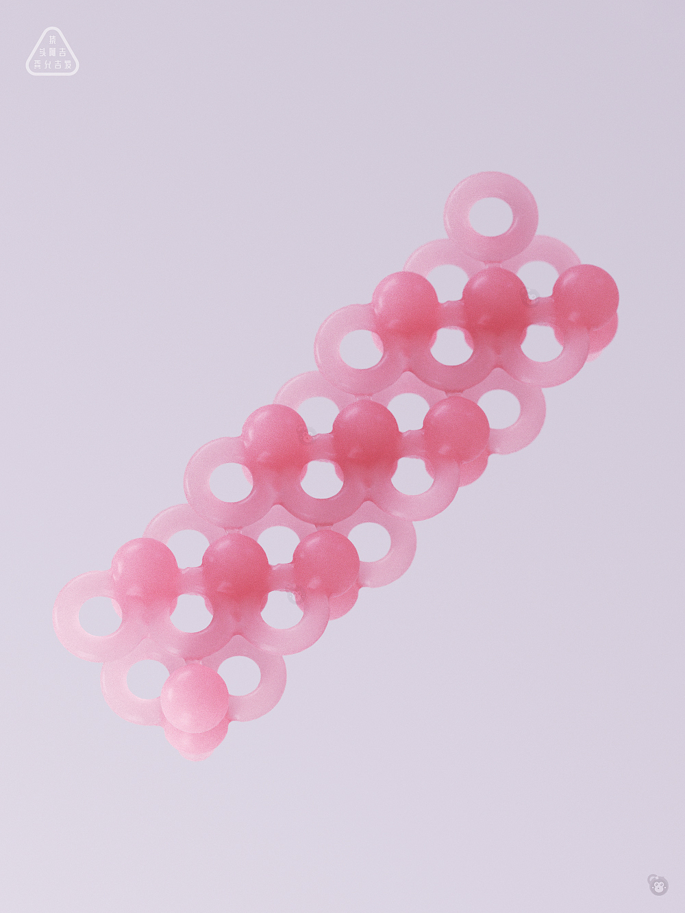 molecule，3D printing，biology，Cells，skin texture，Penholder，flexibility，