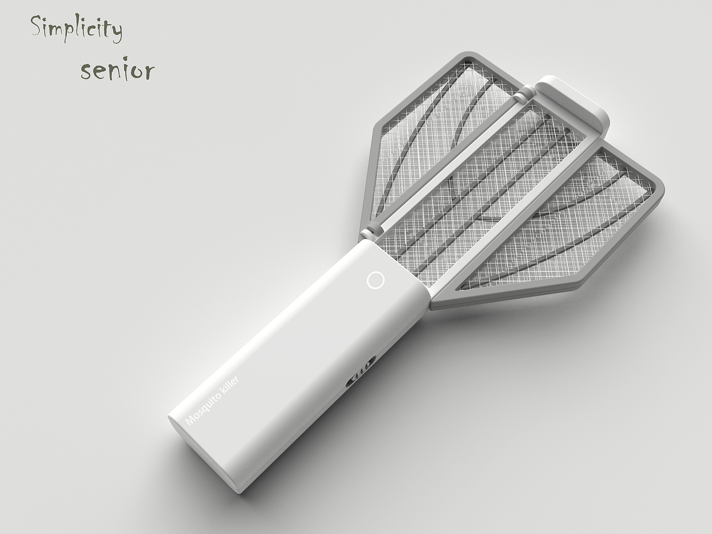 Electric mosquito racket，
