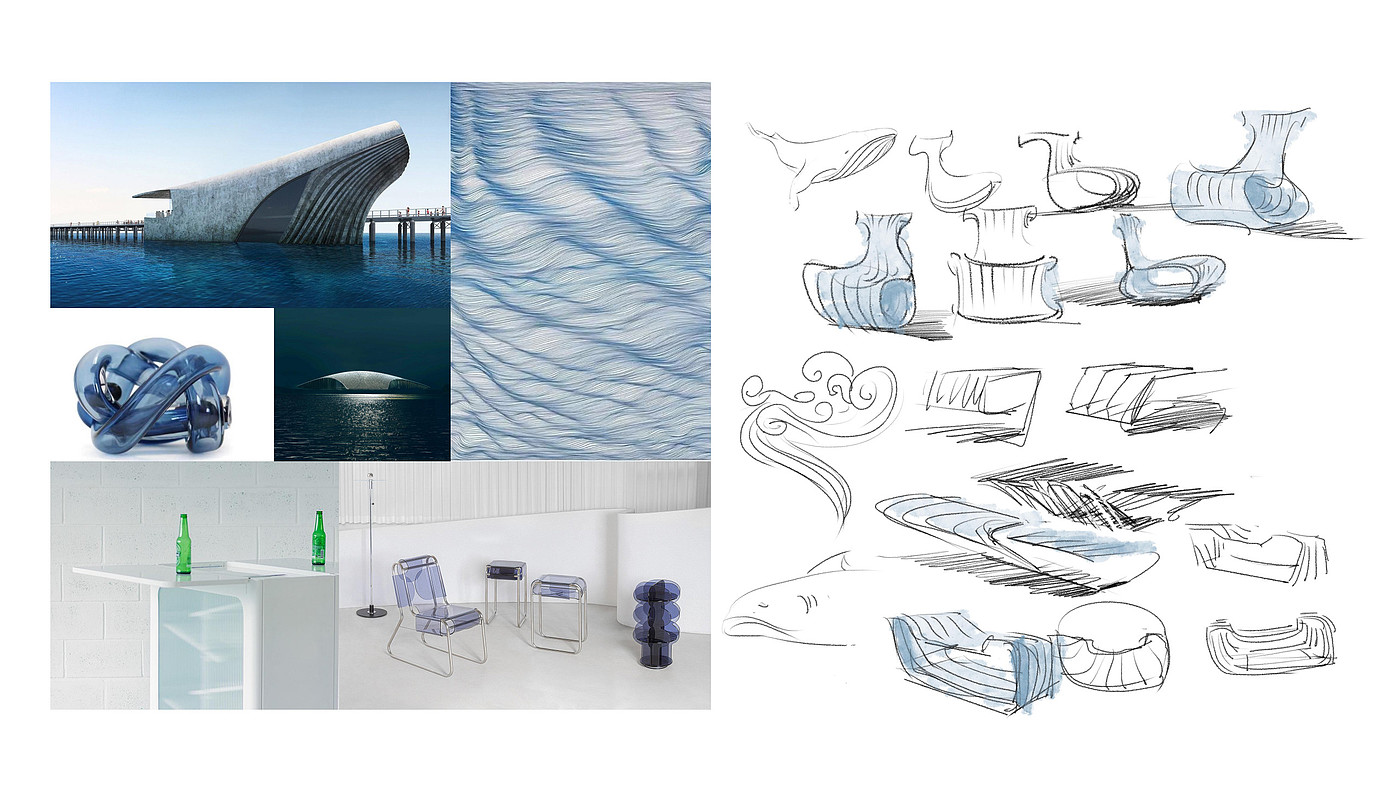 whale，ocean，Outdoor furniture，