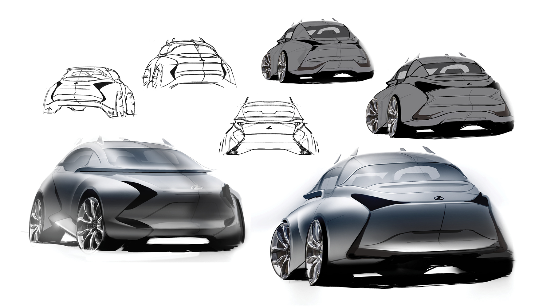 industrial design，design process ，Lexus，
