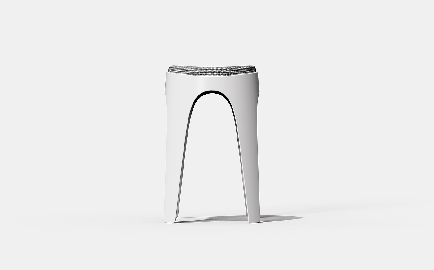 Household products，Appearance design，Plastic stool，product design，