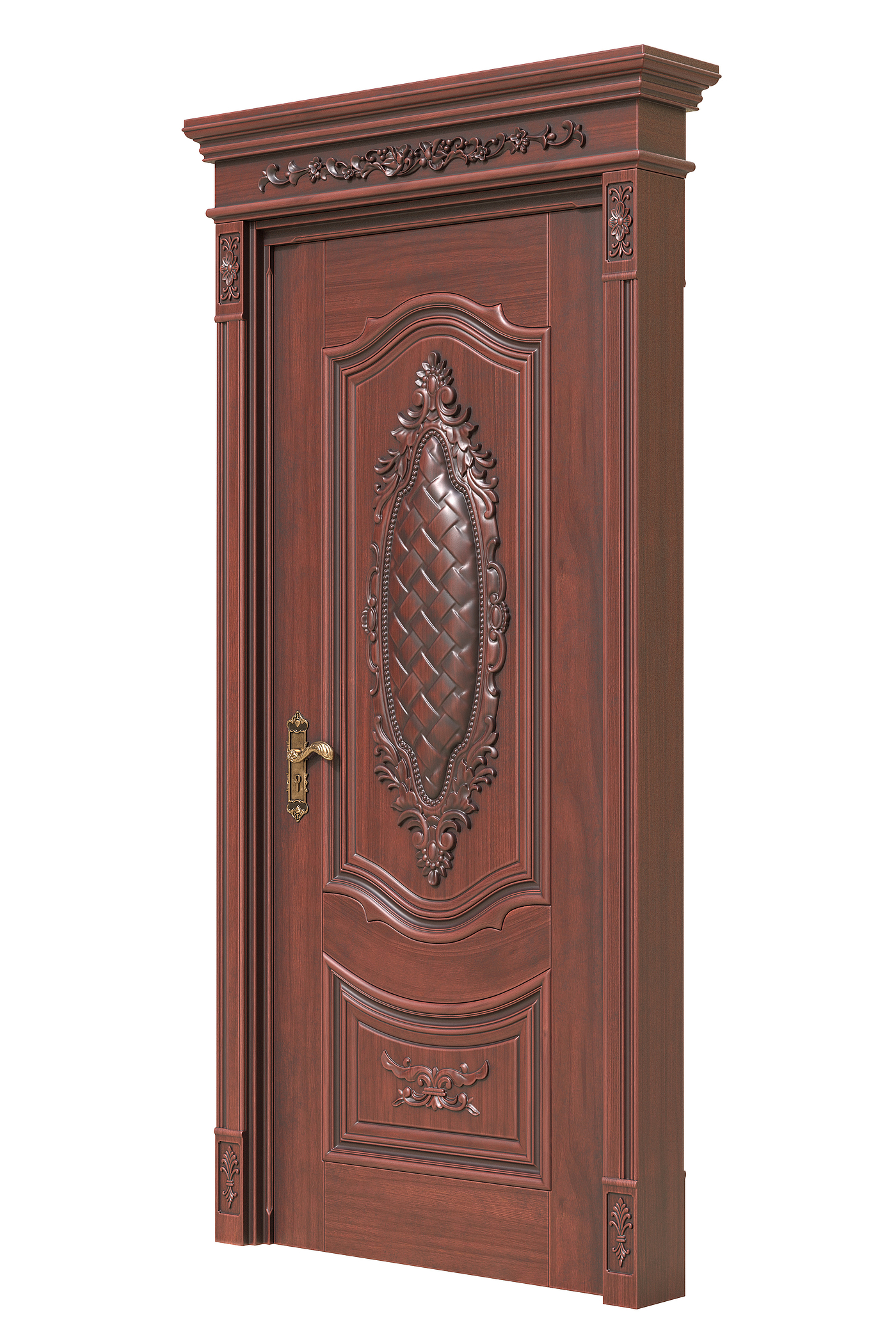 door，doors and windows，Wooden doors，Modeling rendering tutorial，furniture，originality，Design，Antique Valley fragrance，