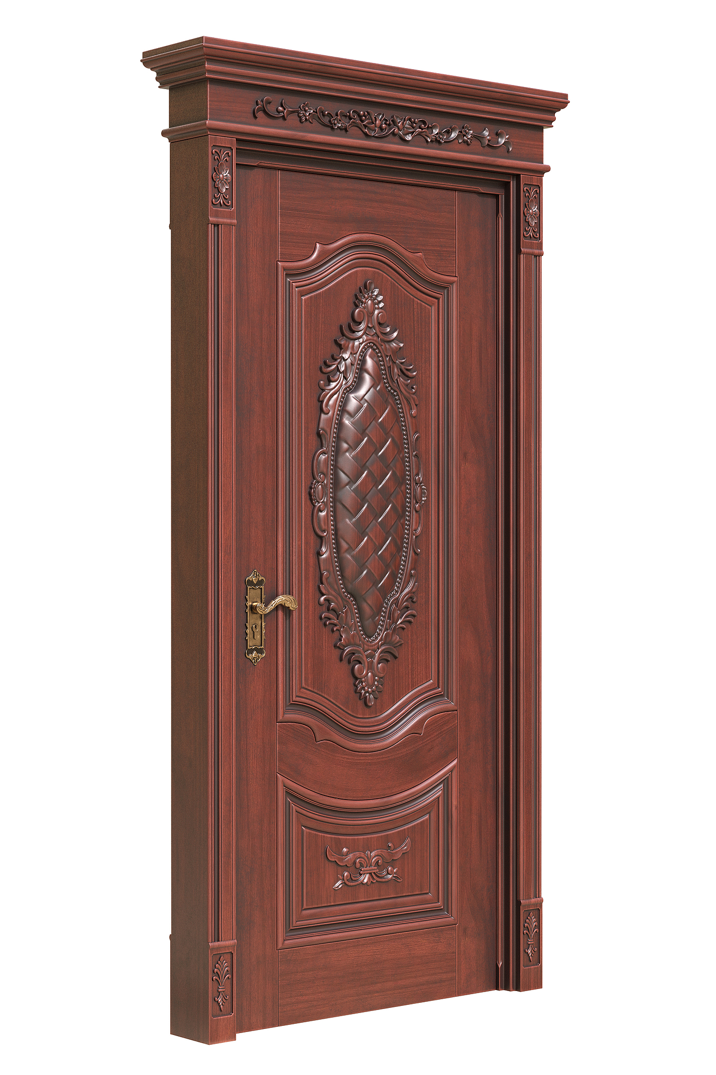 door，doors and windows，Wooden doors，Modeling rendering tutorial，furniture，originality，Design，Antique Valley fragrance，