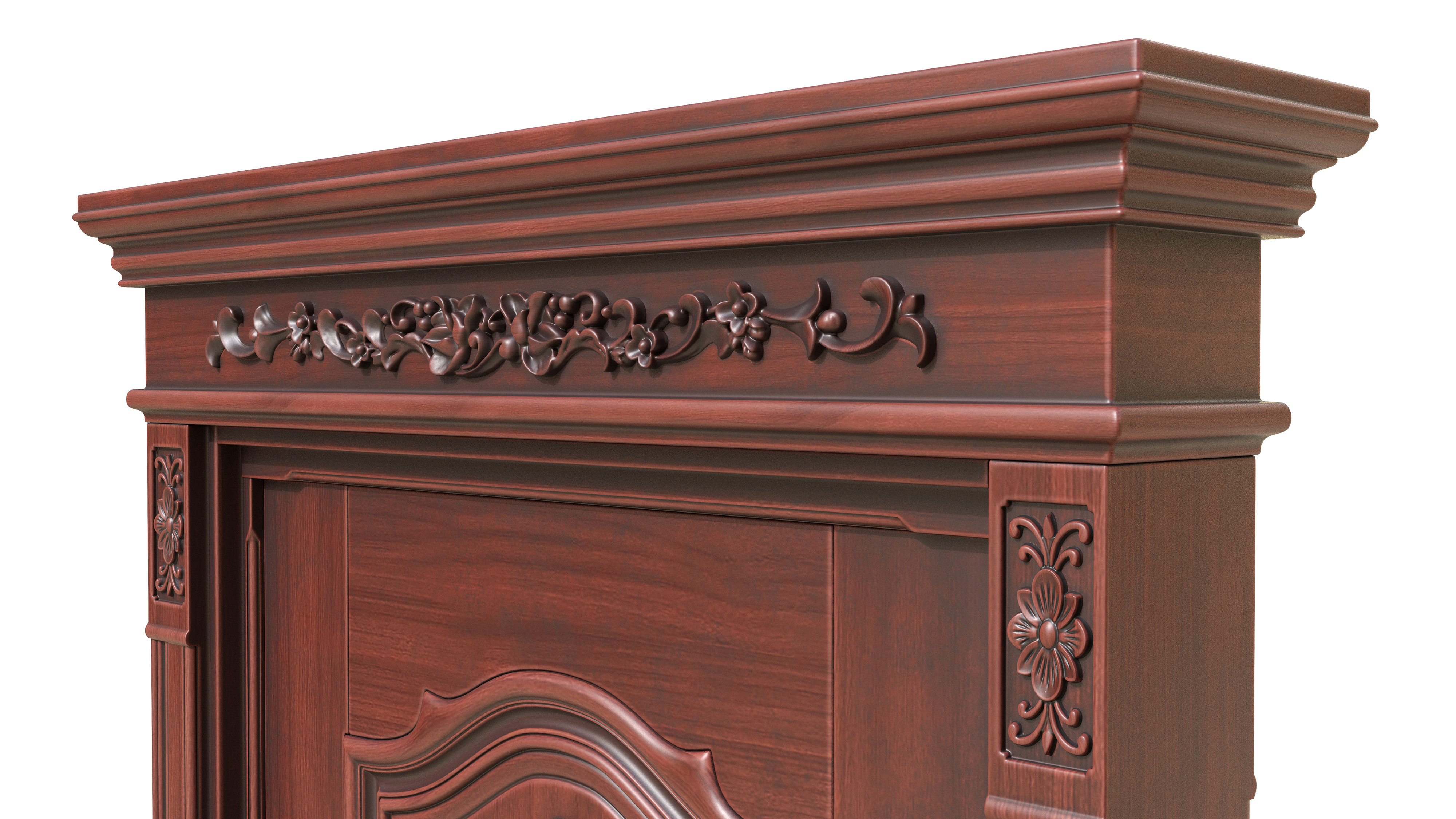 door，doors and windows，Wooden doors，Modeling rendering tutorial，furniture，originality，Design，Antique Valley fragrance，