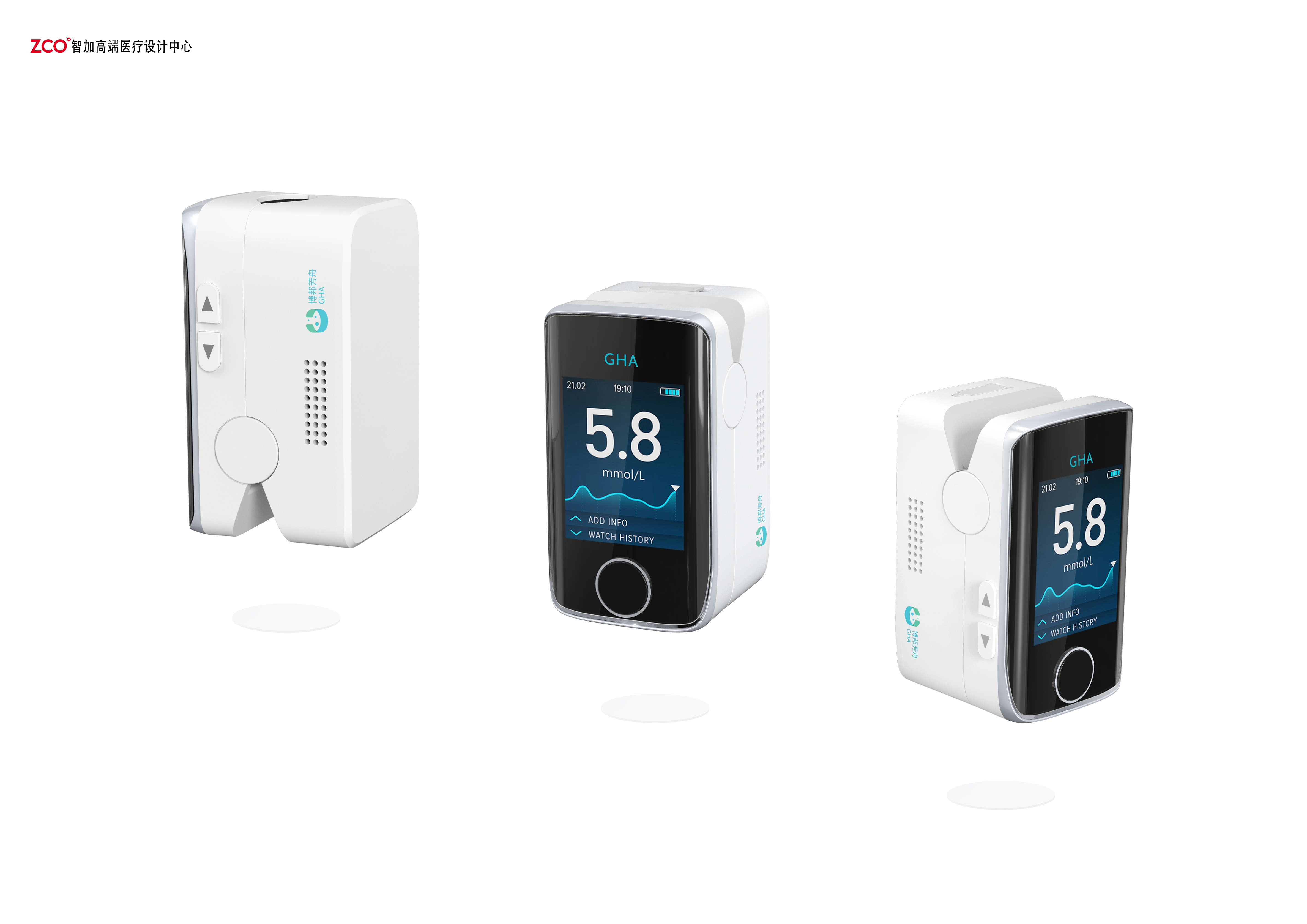 Zhijia design，Chika，medical care，apparatus，Noninvasive，Blood glucose meter，instrument，