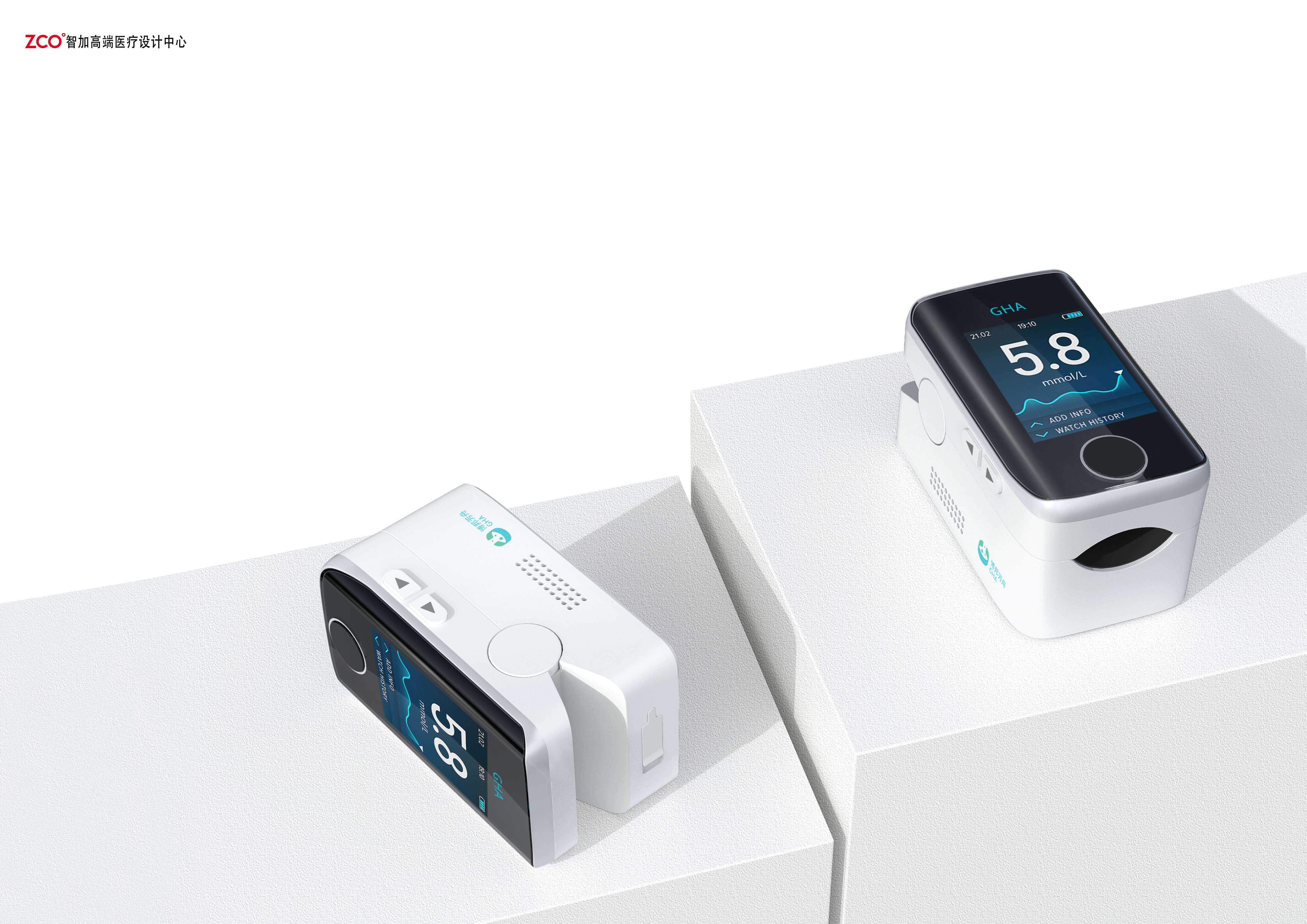Zhijia design，Chika，medical care，apparatus，Noninvasive，Blood glucose meter，instrument，