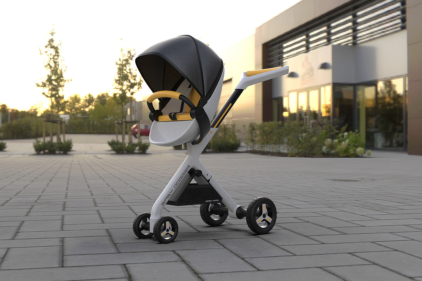 baby carriage，trend，practical，