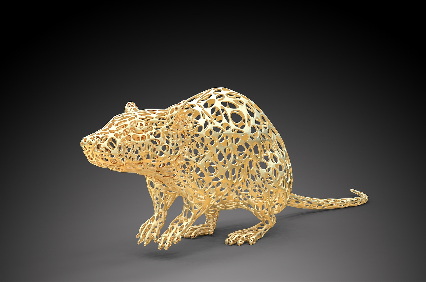 Twelve zodiac animal bionic design ornaments，