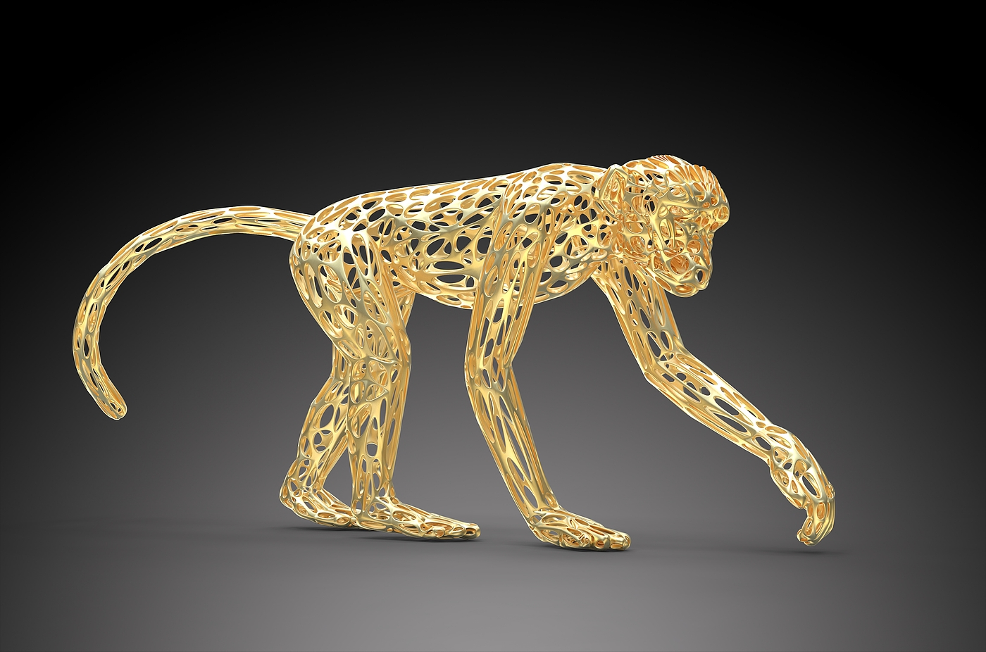 Twelve zodiac animal bionic design ornaments，