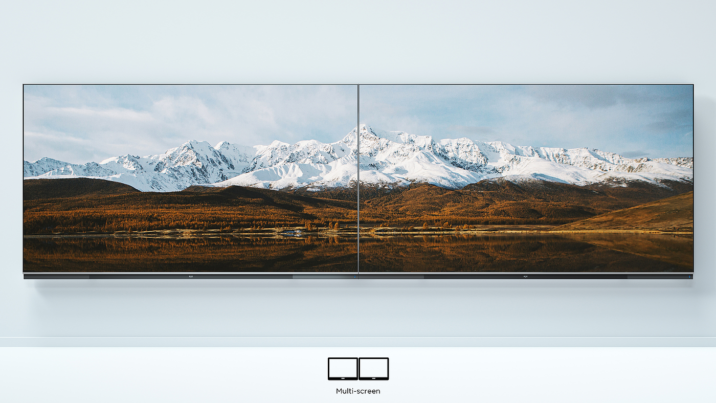 Large size，monitor，screen，Ultra HD，commercial，