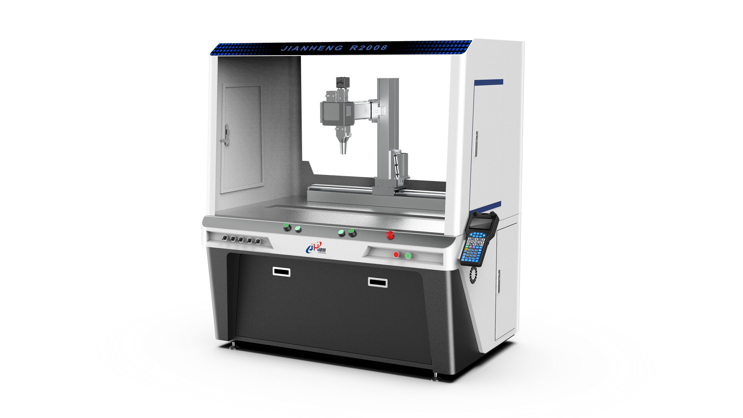 Laser welding machine, machine tool, industrial equipment，