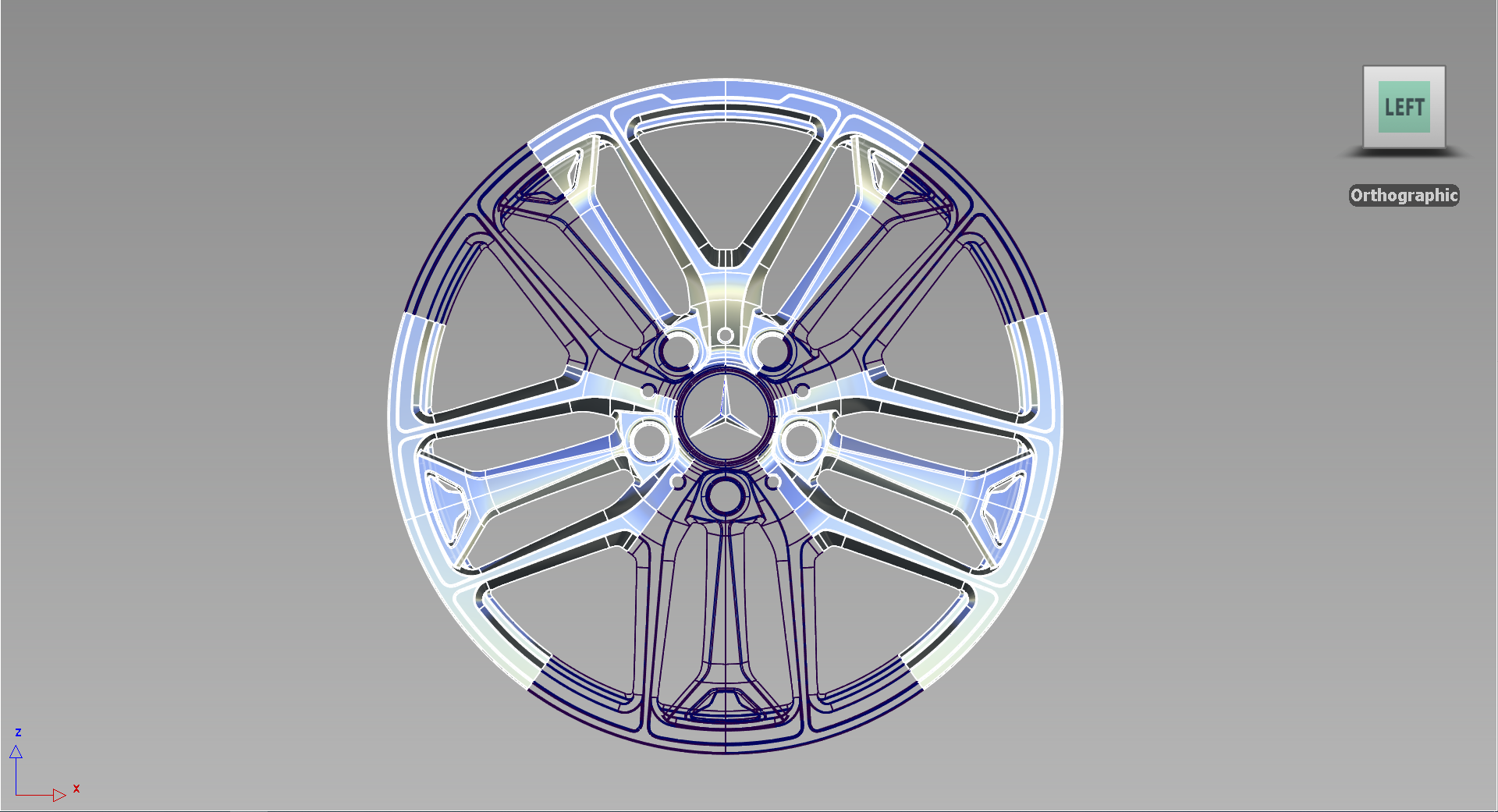 Mercedes wheel hub，