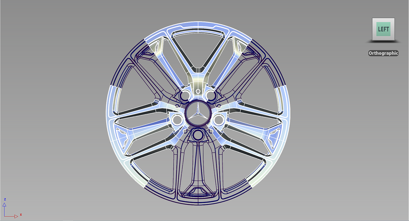 Mercedes wheel hub，