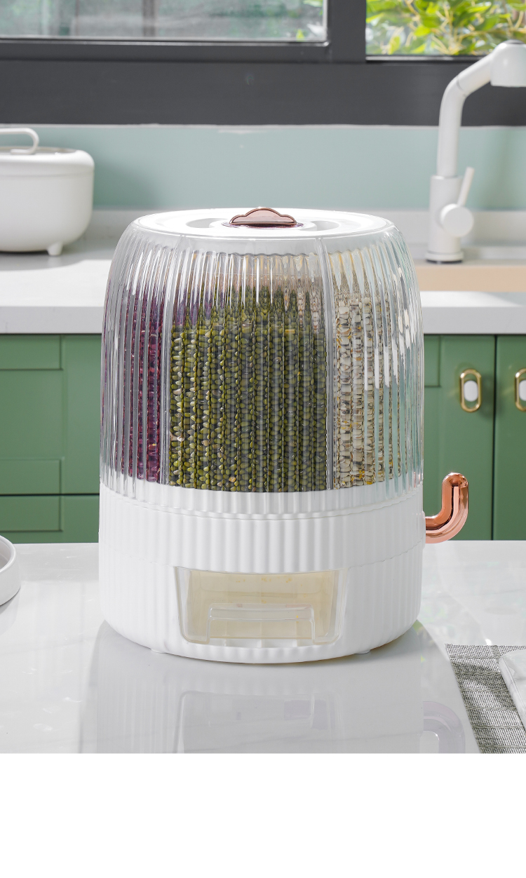 Receive，Rice bucket，miscellaneous grain barrel，Household goods，interesting ，kitchen，