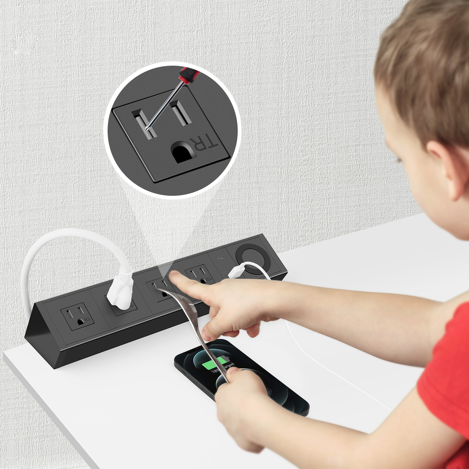 Amazon，Wireless charging，Table rack，Power Supply，