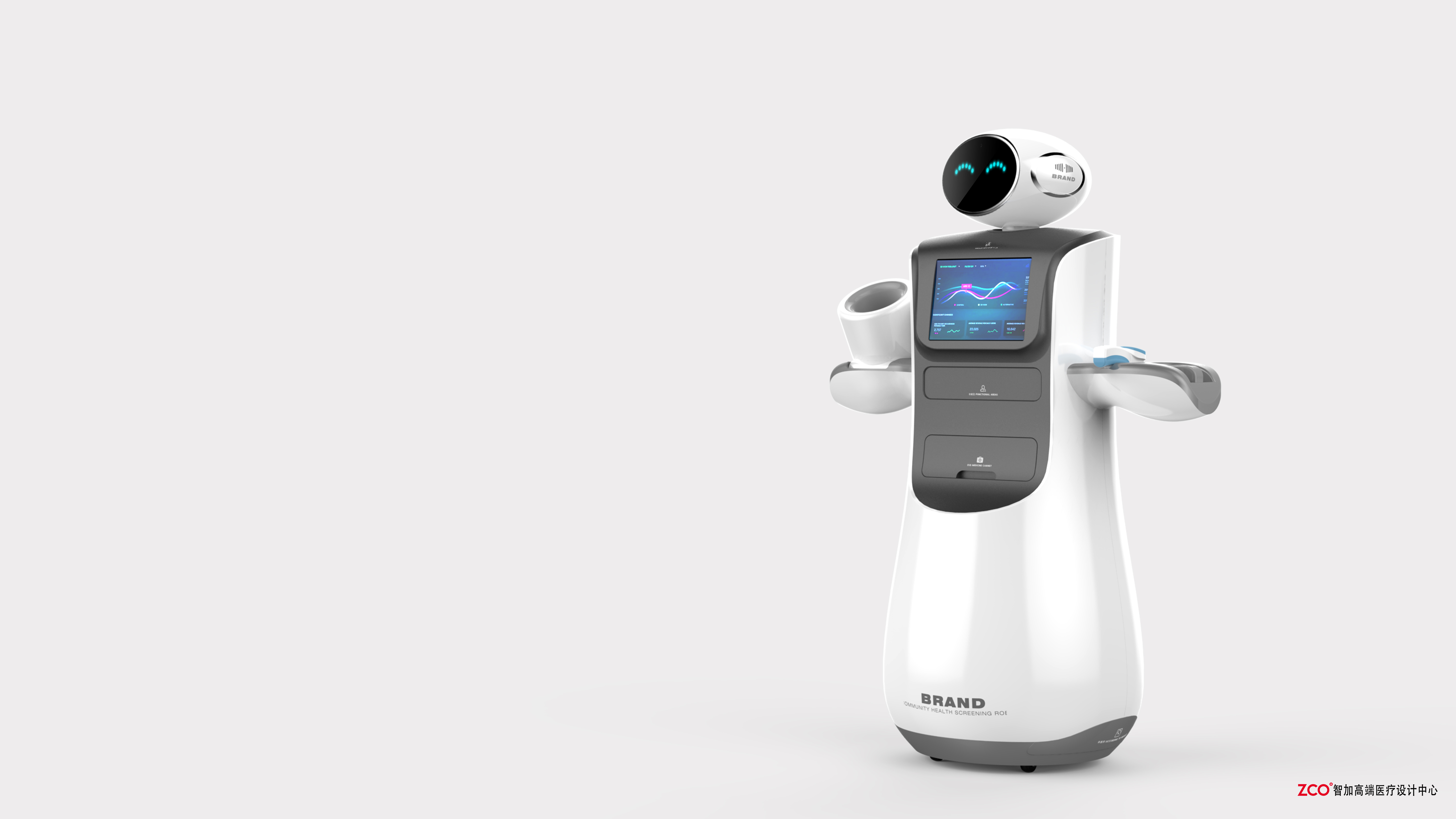 Zhijia design，medical care，robot，healthy，physical examination，intelligence，