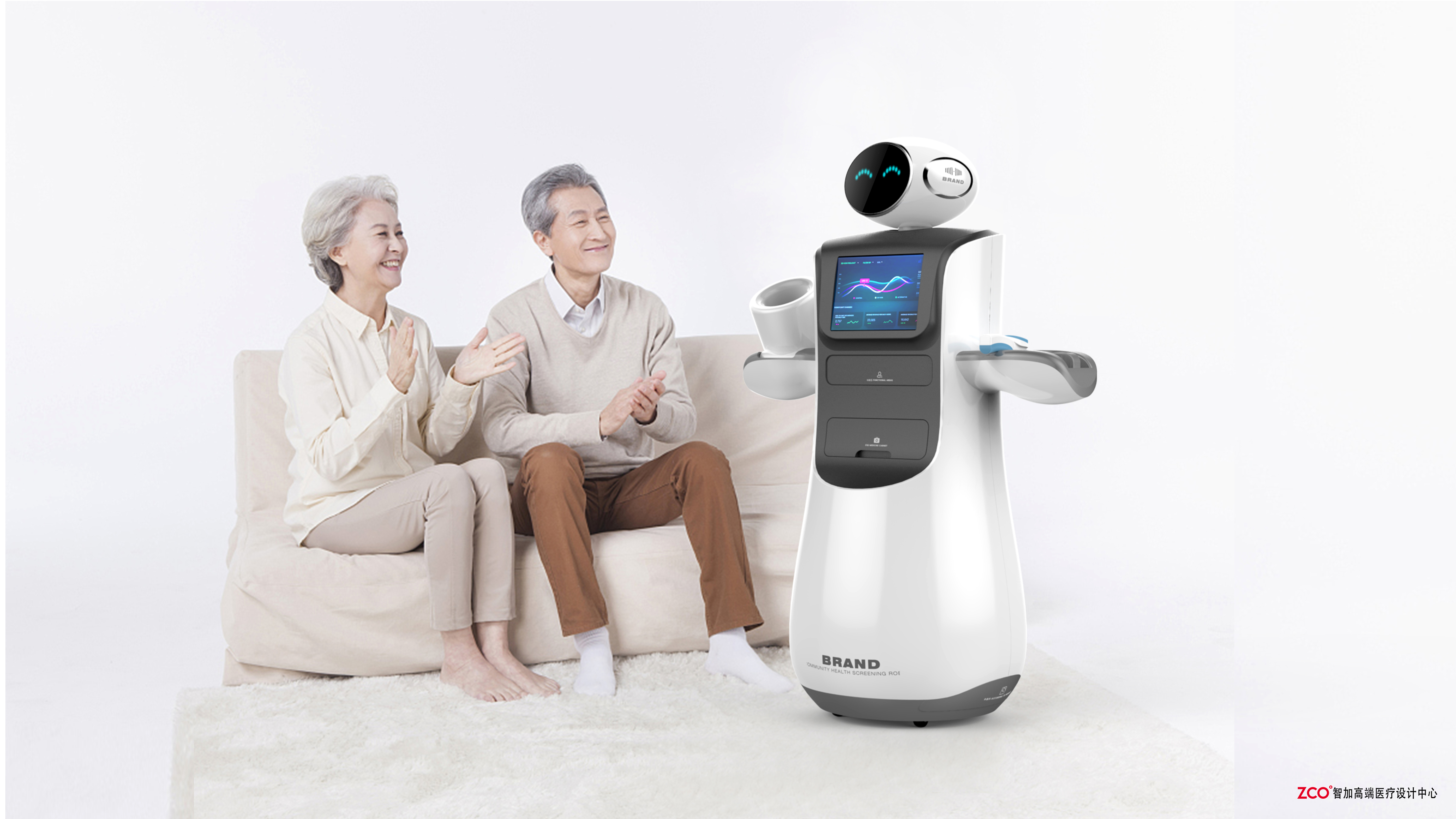 Zhijia design，medical care，robot，healthy，physical examination，intelligence，