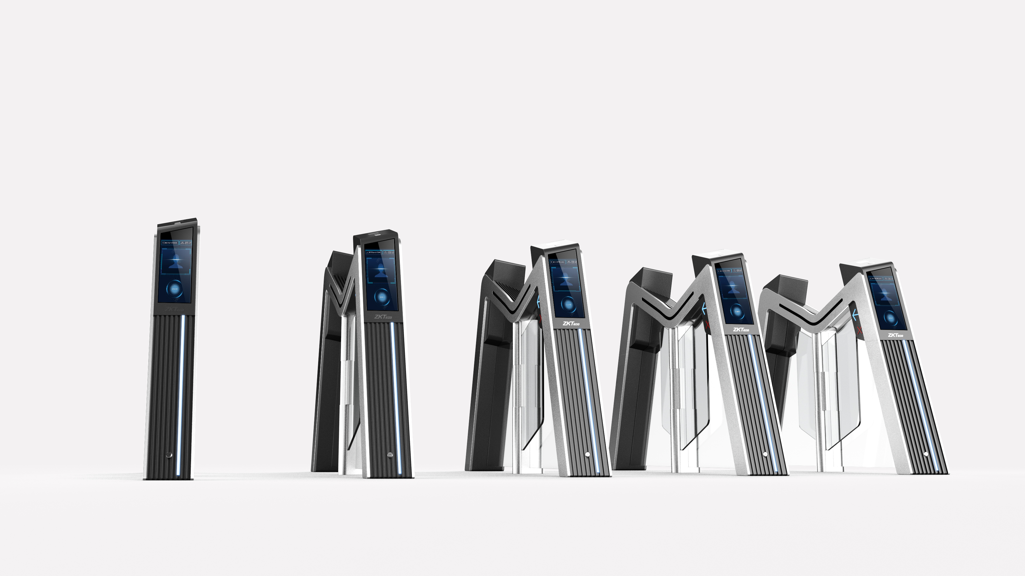 industrial design，product design，intelligence，Swing gate，Wisdom entrance，Pedethrough，equipment，Epidemic prevention and control，