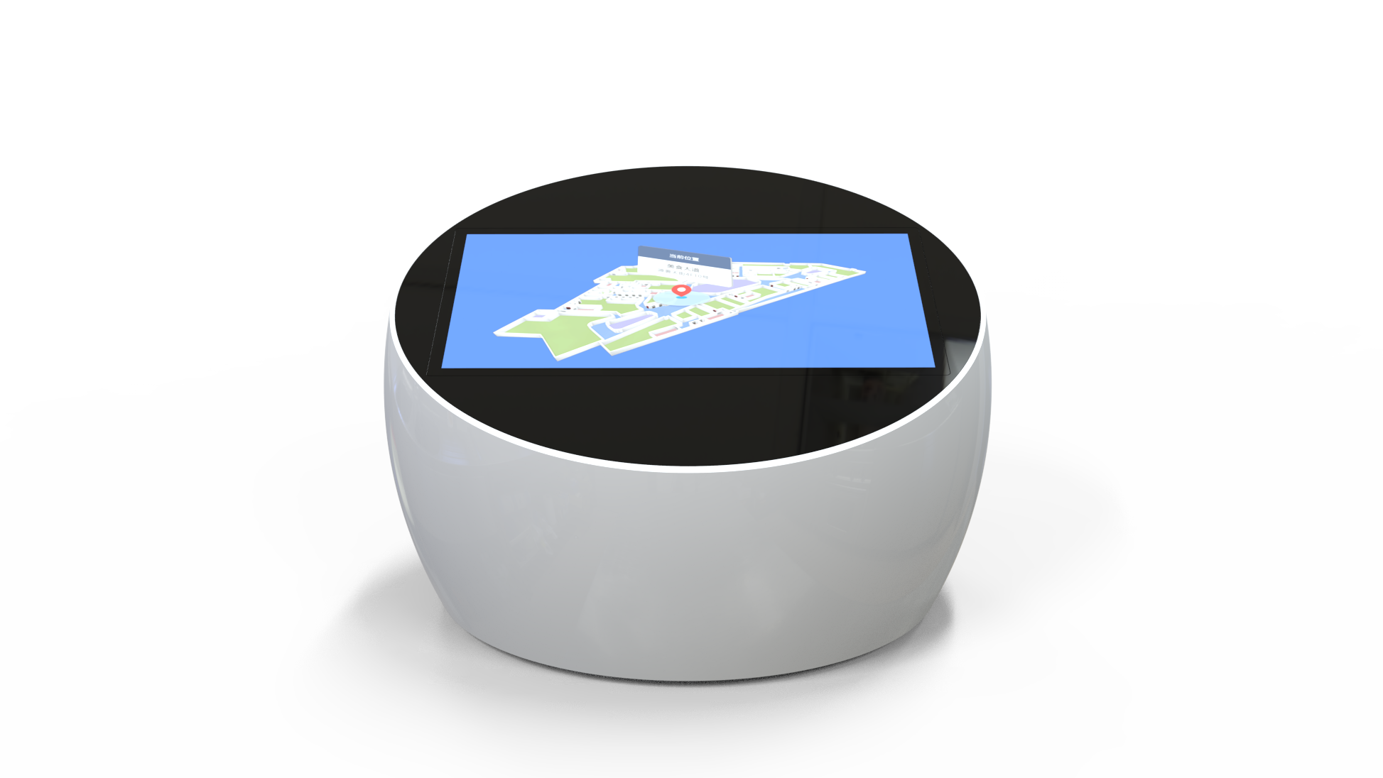 3D navigation system，Tea table, touch inquiry table，