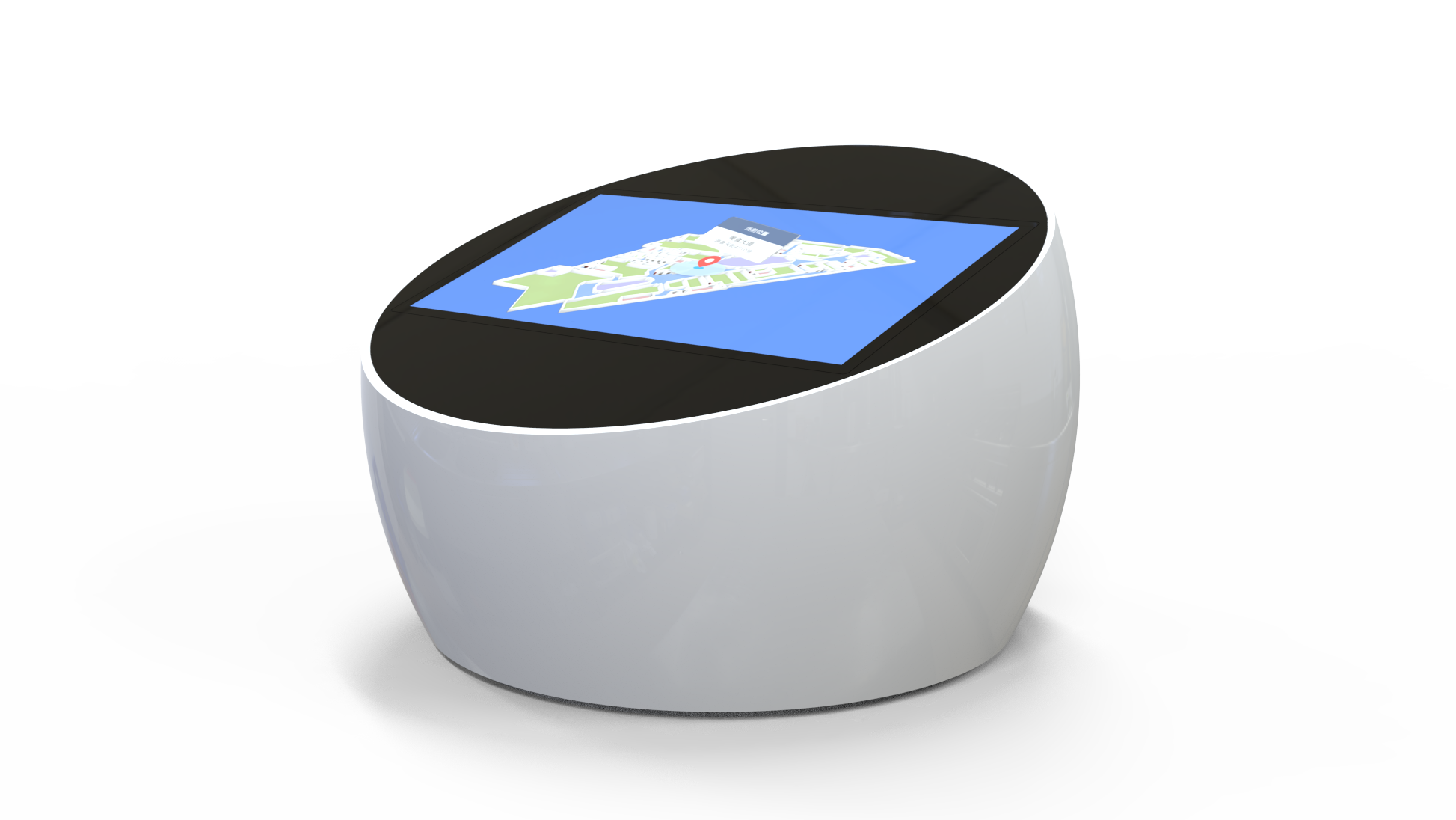 3D navigation system，Tea table, touch inquiry table，