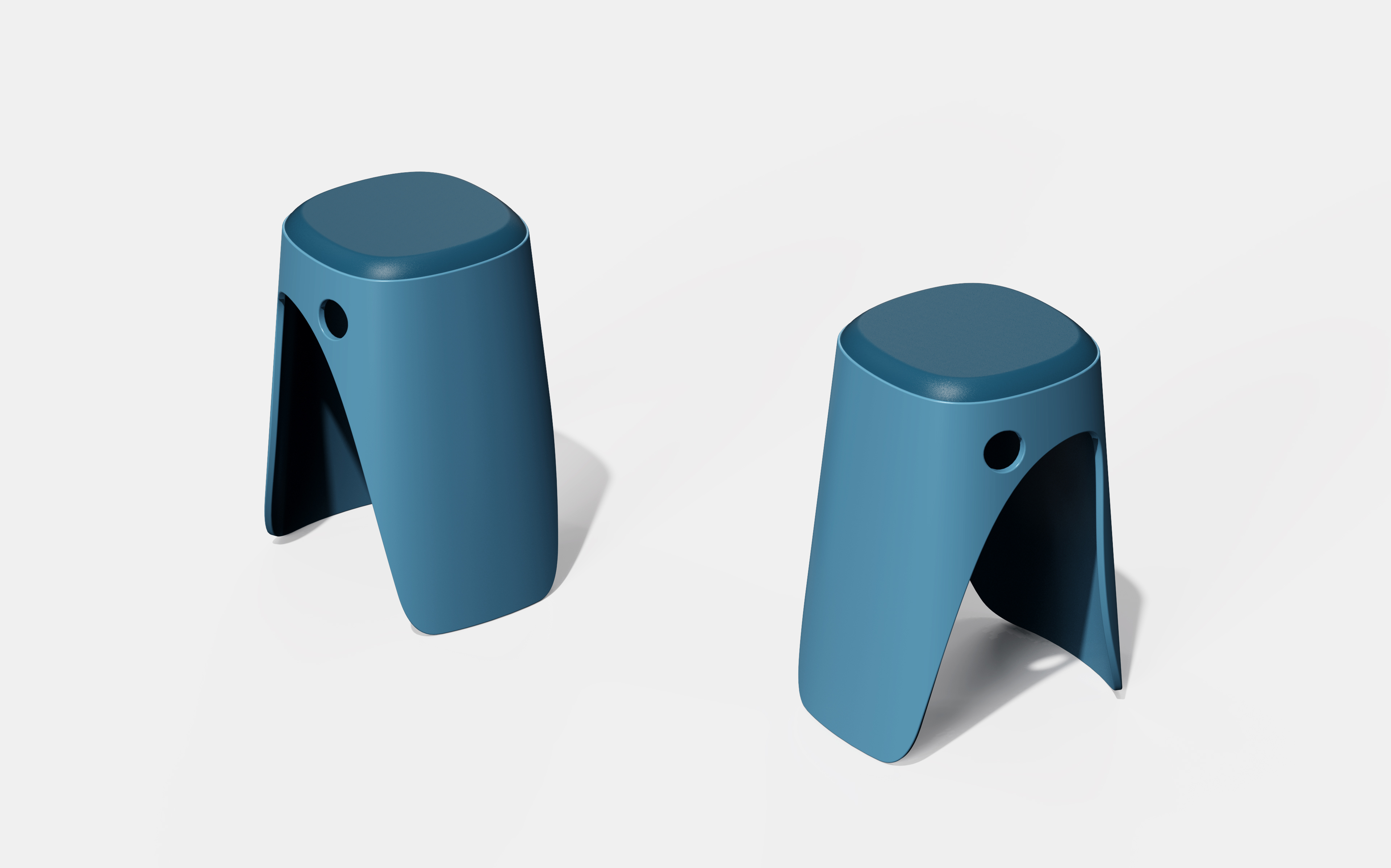 product design，Appearance design，Plastic stool，Household products，