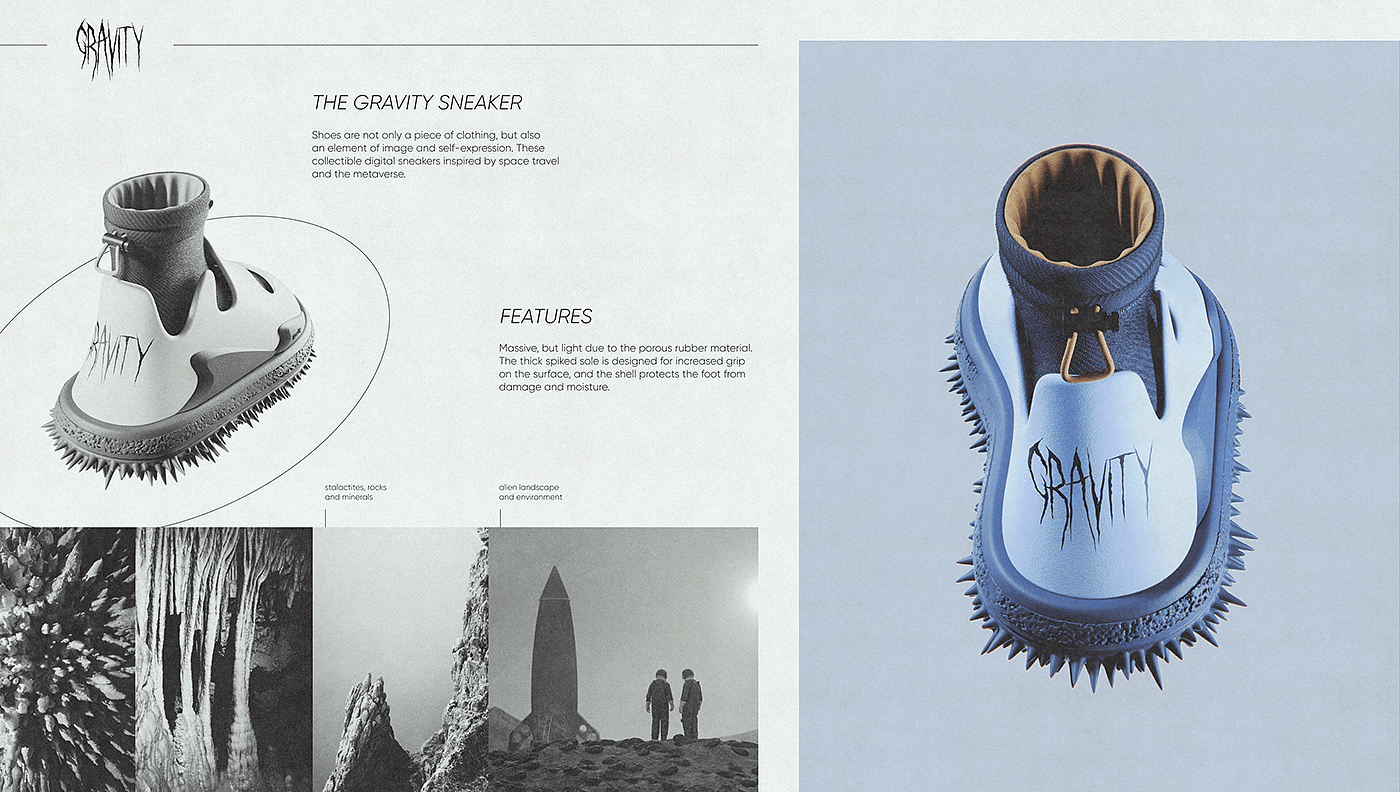 gravity，sneakers，