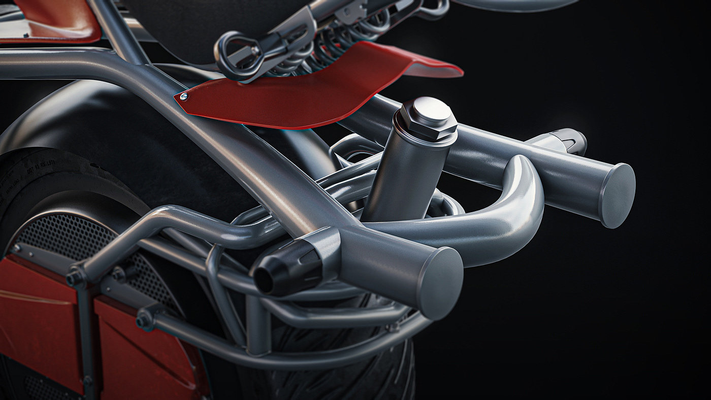Moataz El Sayed，Single wheel motorcycle，RYNO，