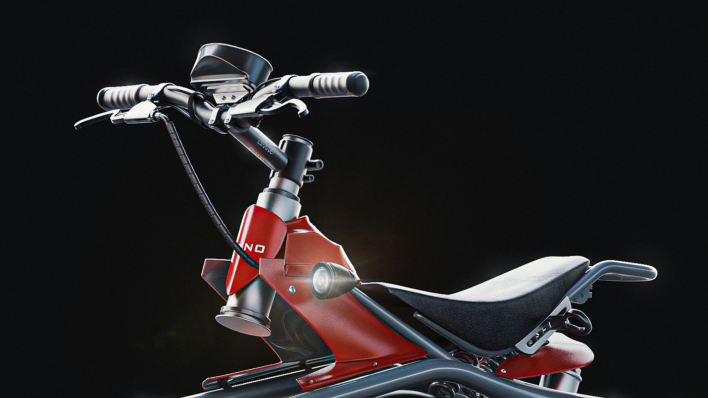 Moataz El Sayed，Single wheel motorcycle，RYNO，
