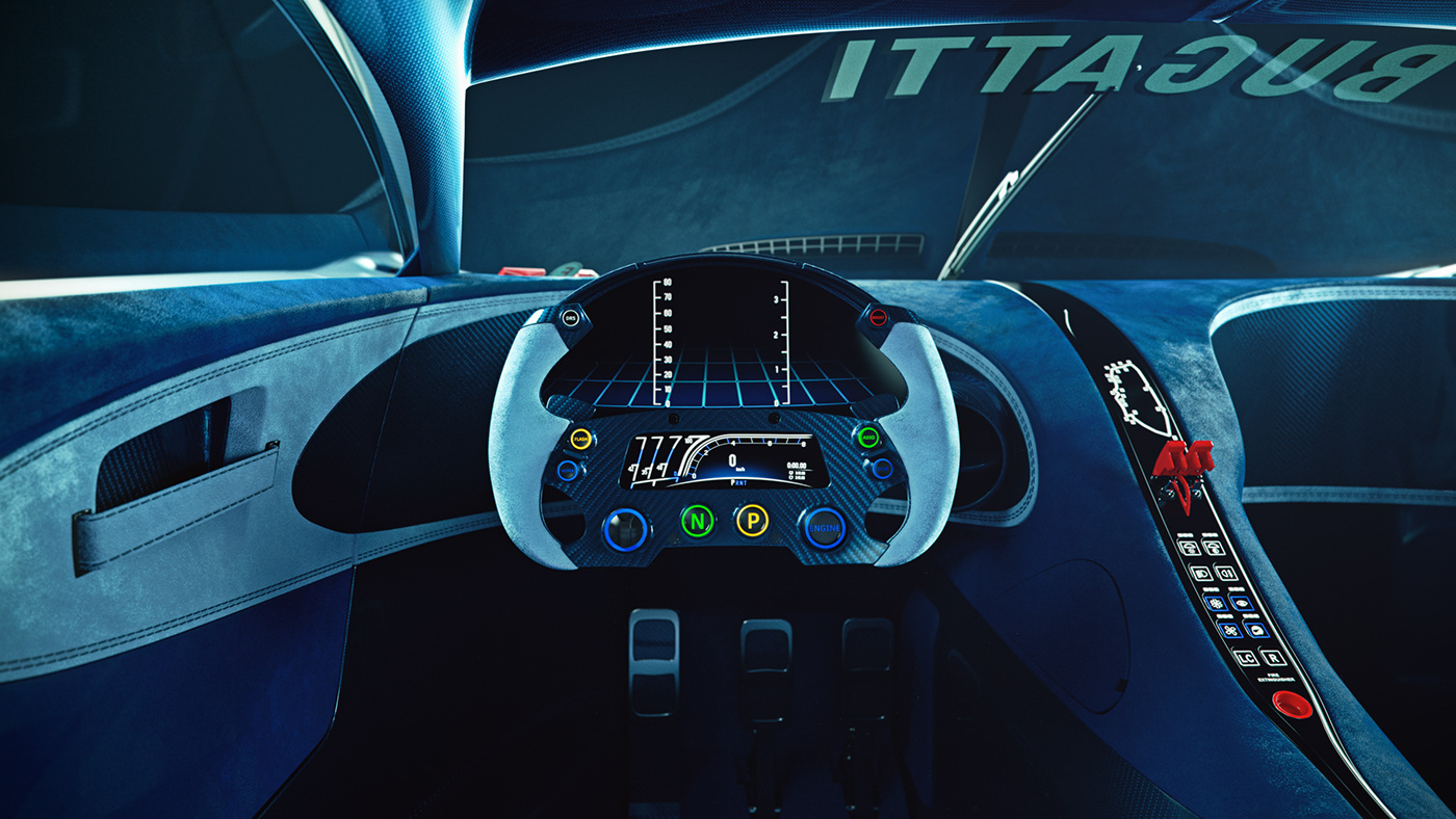 Nas Georgellis，Render，automobile，bugatti，