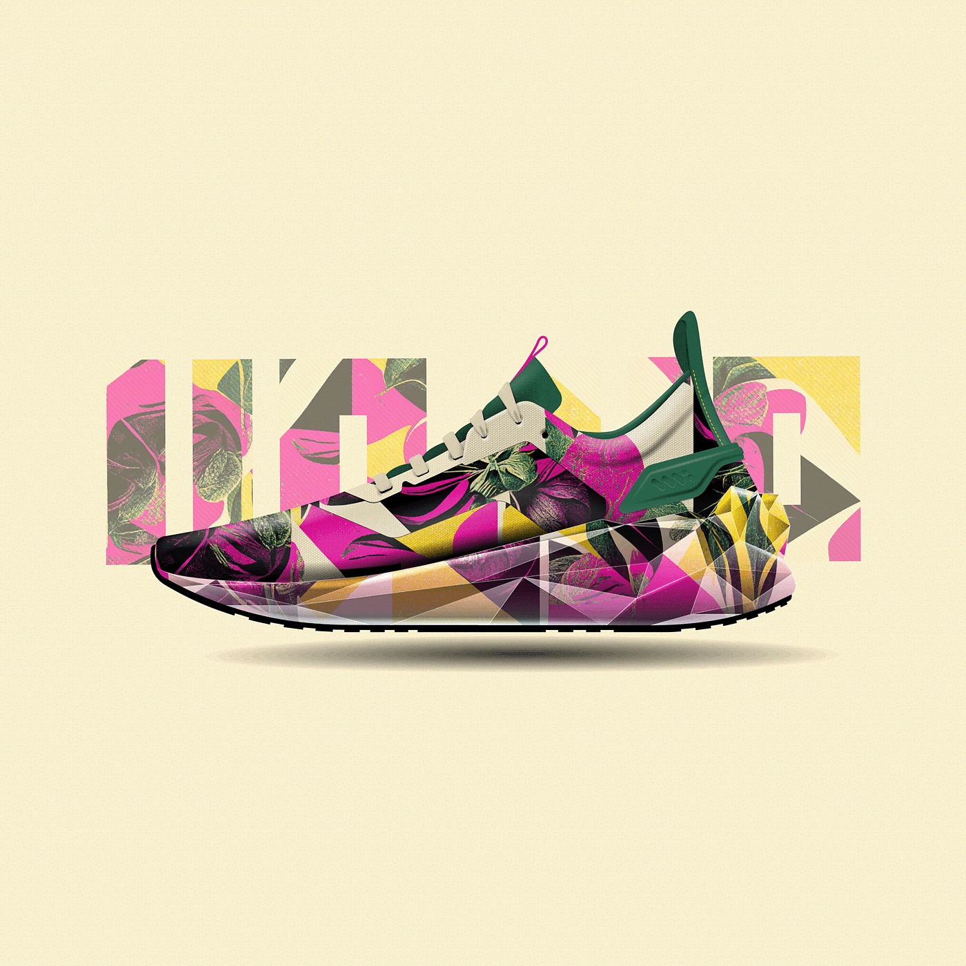 shoes，outline，concept，