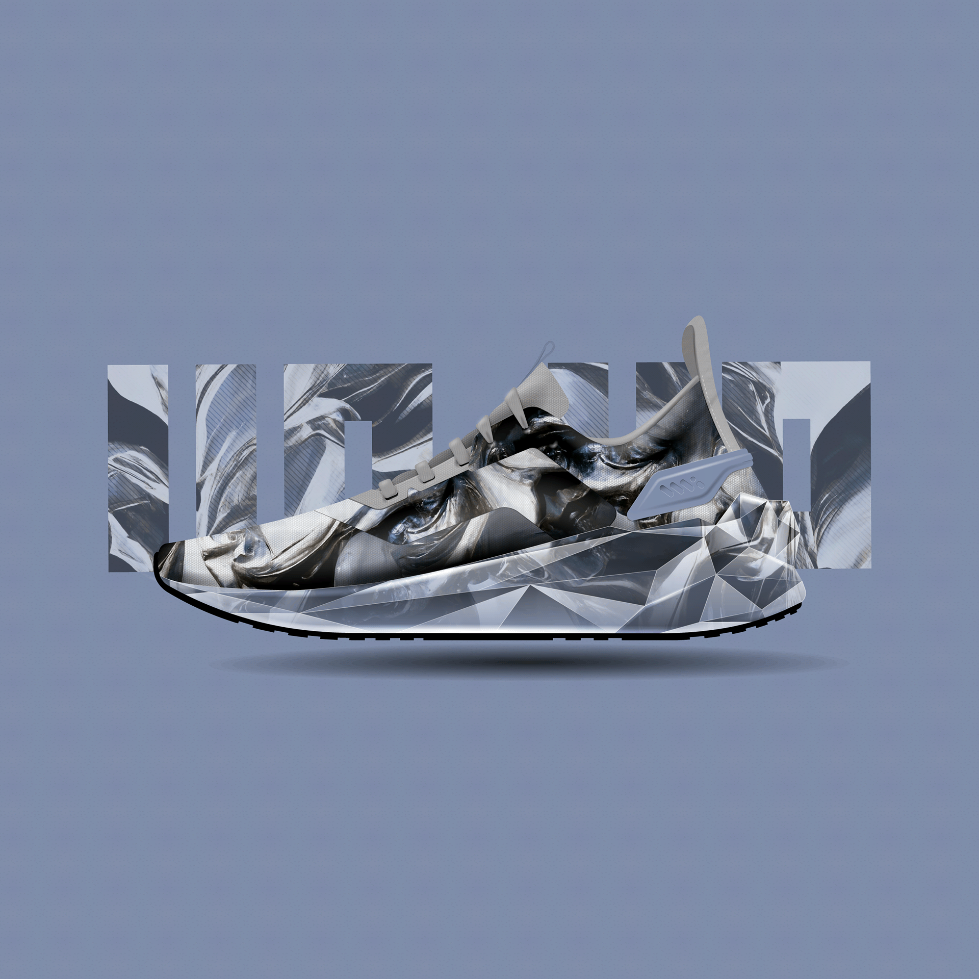 shoes，outline，concept，