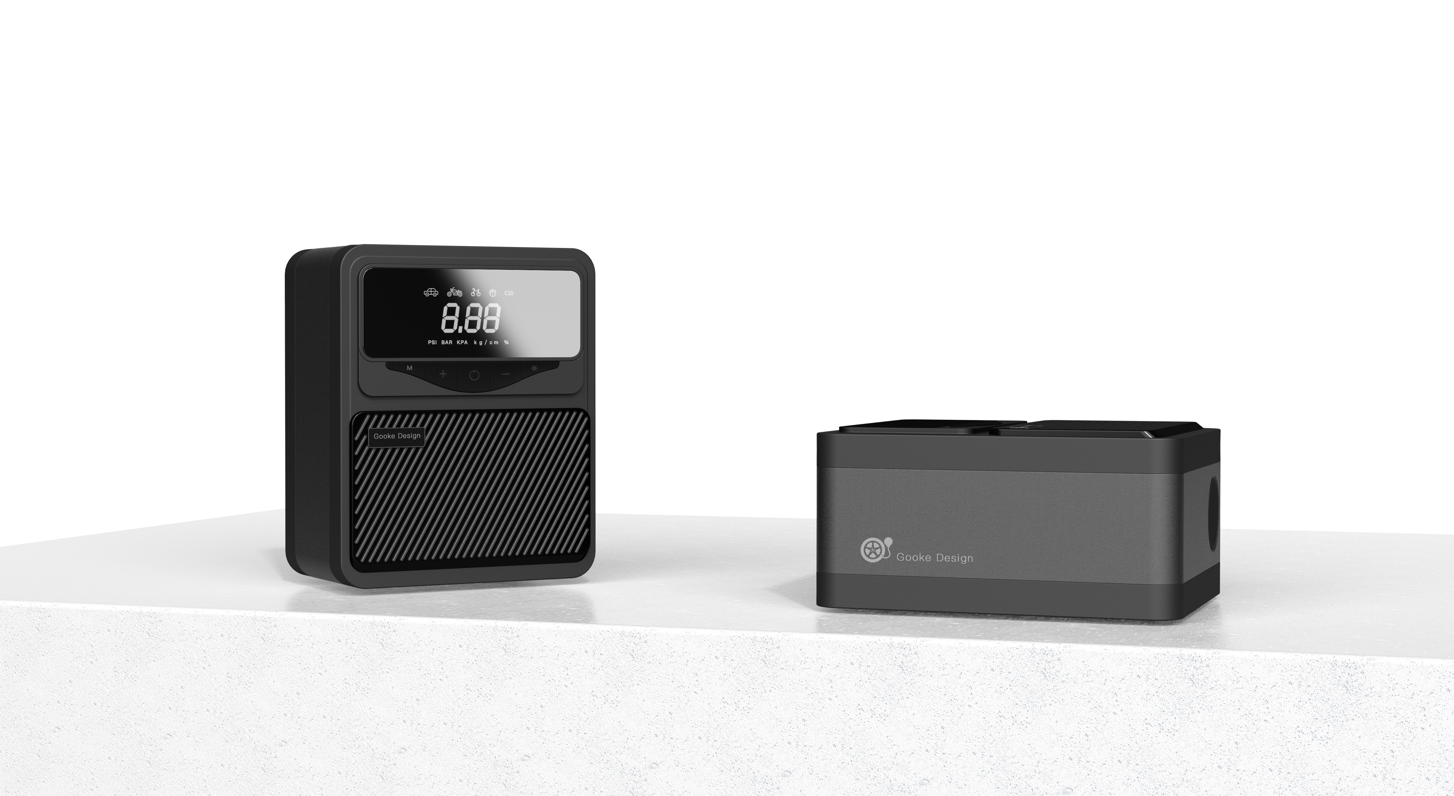 Portable intelligent air pump，