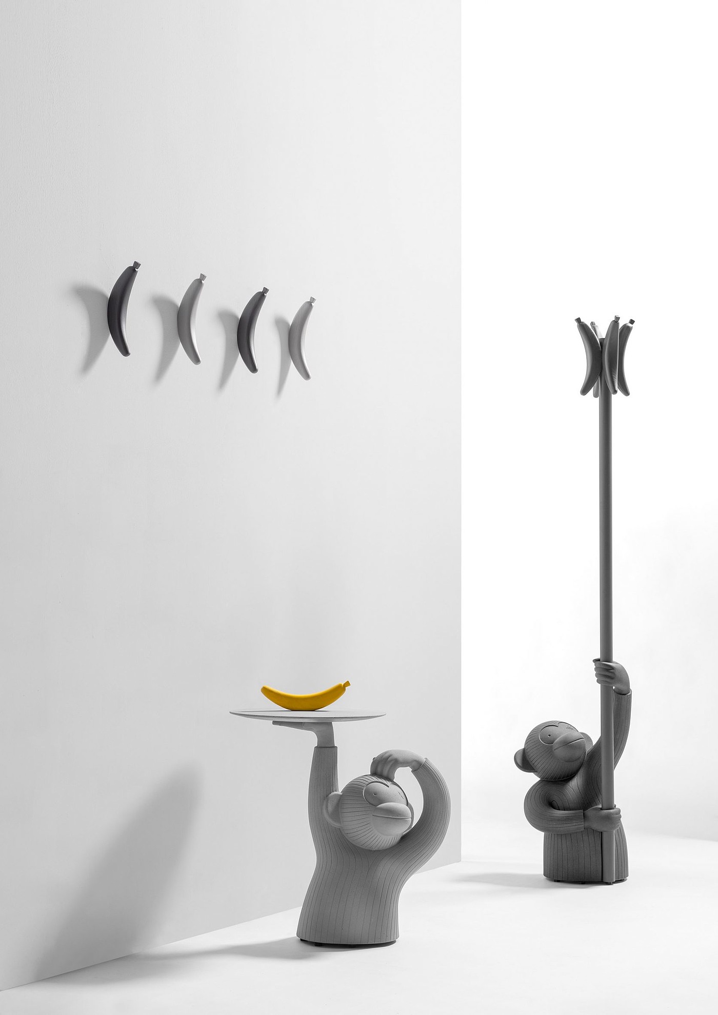 coat hanger，monkey，Banana，