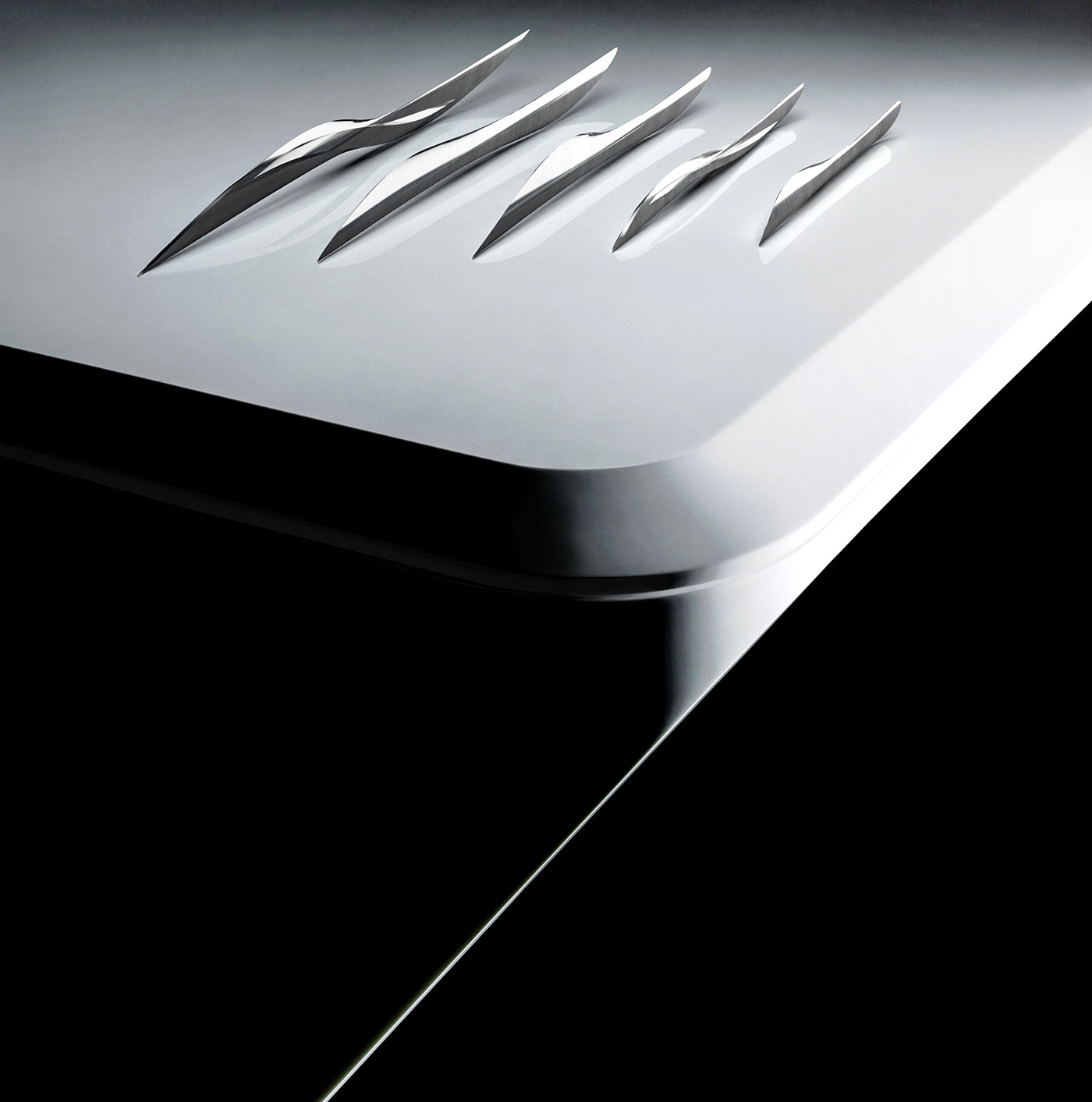 tableware，knife，screw，