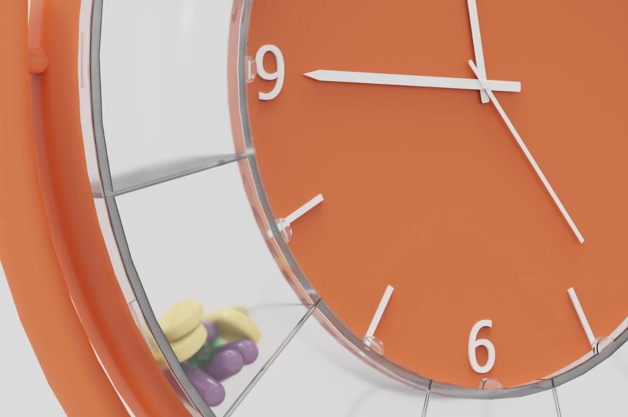 Clock，Allocation，Take medicine，