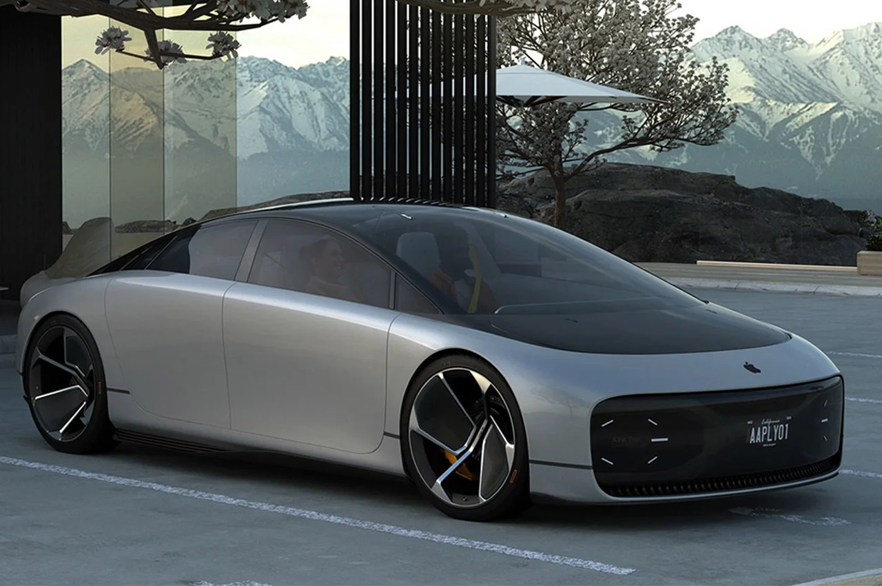 automobile，conceptual design，Apple，vehicle，