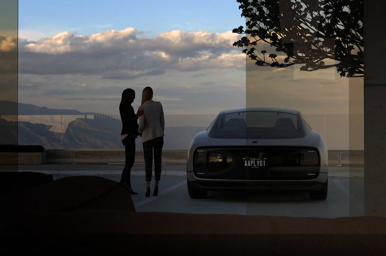 automobile，conceptual design，Apple，vehicle，