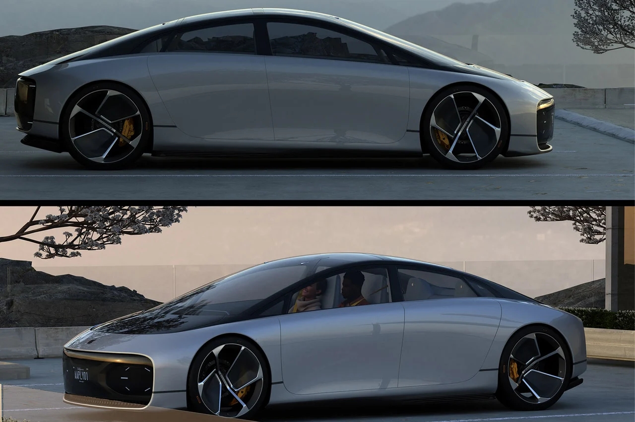 automobile，conceptual design，Apple，vehicle，