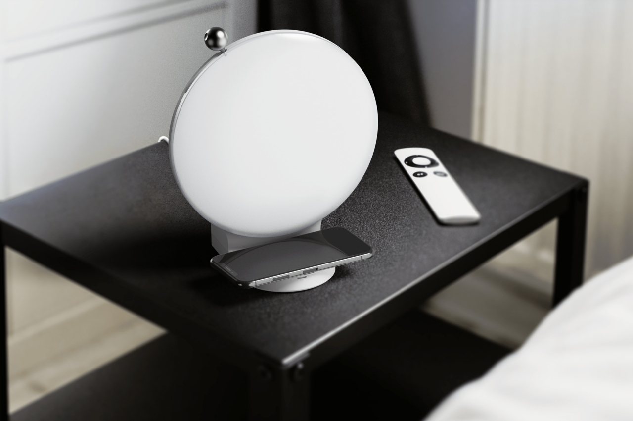 alarm clock，Wireless charging，lighting，